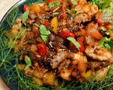 【豚ひき肉×パプリカ】ムーア風🇬🇮爆速スパイス炒め作り方4写真