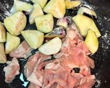照りとろナスと豚肉の甘辛スイチリ炒め作り方3写真