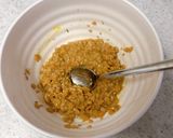 ほうれん草と納豆と焼き海苔の和え物作り方3写真