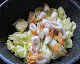 キャベツとちくわの炒めもの😋♪作り方3写真