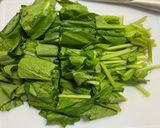 豚肉と小松菜の炒め物⭐︎ウスターソース作り方2写真