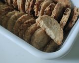 パイ風☆オートミールごまクッキー作り方4写真