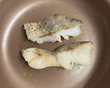 白身魚の豆乳クリームソース作り方3写真