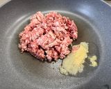 ズッキーニとピーマンのひき肉玉子とじ作り方3写真