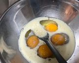 チーズたんぽぽたまご焼き作り方1写真