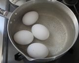 不器用味玉ブロッコリー生ハムサラダ作り方1写真