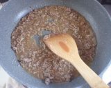 キャベツと合い挽き肉餡かけそうめん作り方5写真