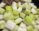 とろとろ冬瓜とひき肉のカレー煮作り方4写真
