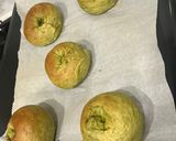 抹茶ベーグル作り方1写真