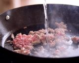 フライパンひとつで簡単！ひき肉チャプチェ作り方3写真