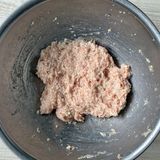 バター醤油とうもろこしのチキンハンバーグ作り方4写真