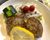 つなぎなしソースなし 肉々香草ハンバーグ作り方13写真