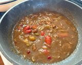 残ったカレーdeリメイク❣️パスタ♫作り方2写真