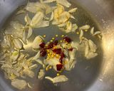 カニのペペロンチーノ作り方3写真