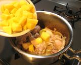 カレーで作る海苔&ベーコン作り方4写真