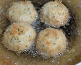 鶏団子チーズボール揚げ大葉入りお弁当にも✨作り方4写真