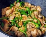 鶏もも肉とピーマンと竹の子の中華炒め作り方6写真