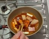 豚バラブロックと豆腐の韓国風旨辛煮♪作り方2写真