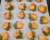 白あんのバラ絞りクッキー🌹作り方4写真