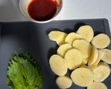 新じゃがのヤンニョムチーズ肉巻き作り方1写真
