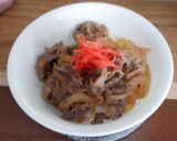 不器用すりおろし玉葱漬け牛丼作り方3写真
