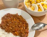 トマト缶で簡単！無水キーマカレー作り方8写真