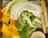 せいろ不要！レンジで蒸し野菜作り方3写真