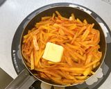 細切りじゃがいものナポリタン風炒め作り方12写真