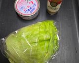 レタスとツナの簡単サラダ作り方1写真