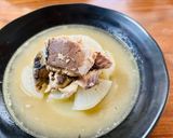 【簡単】喉風邪に☆さば缶&大根の煮物作り方5写真