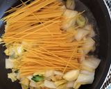 野菜たっぷり★ワンパン白菜パスタ作り方3写真