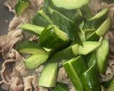 焼肉生だれで豚肉ときゅうりのスタミナ炒め作り方6写真