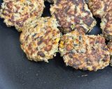 わが家のふわふわで野菜たっぷり！豆腐つくねバーグ作り方7写真