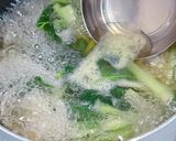 🥬 小松菜と卵のスープ！小松菜が苦手な方に◎作り方3写真