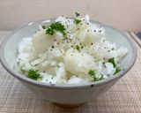 新大蒜でガーリックライス🧄作り方3写真