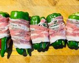 レンチン簡単♪ピーマンのチーズ肉巻き作り方3写真