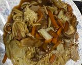 男の蒸し焼そば作り方12写真