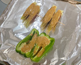 みょうがとピーマンの醤油麹マヨ焼き作り方3写真