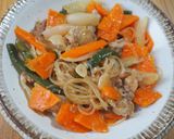 【節約・ワンパン】チャプチェ！残り野菜を使って作り方7写真