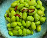 これうまつゆ➕かんたん酢で激うま枝豆！作り方3写真