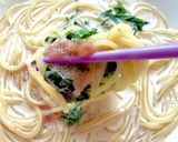 レンジで簡単！豆乳明太スープサラスパ作り方7写真