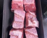 キャンプ飯！豚バラ肉の簡単赤ワイン煮込み作り方4写真