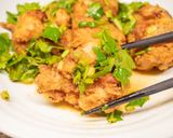 トムヤムとパクチーの鶏唐揚げ作り方9写真
