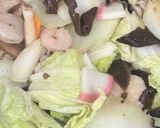 簡単本格！具だくさん八宝菜🍲中華丼作り方6写真