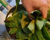 ほうれん草とパンチェッタのソテー作り方1写真