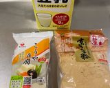 こうや豆腐のきな粉ソースかけ作り方1写真
