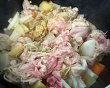 比内地鶏スープ(市販)のテキトースープ作り方3写真