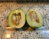 まくわうりの生ハム添え作り方1写真