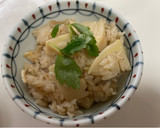 たけのことあみえびの炊き込みご飯作り方6写真