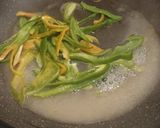 甘酒代用塩麹ピーマン漬け炒め作り方2写真